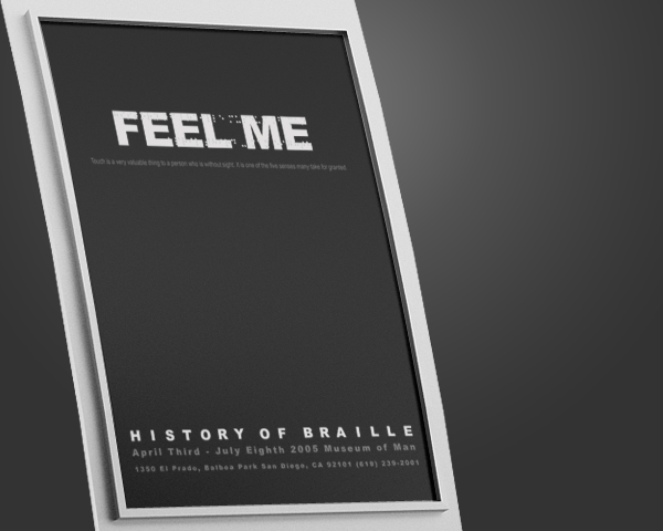 San Diego Museum of Man: History of Braille